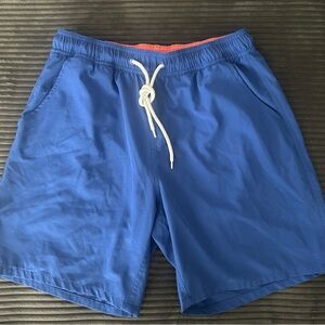 Mens Swim Trunks w/ Compression Liner 2 in 1 Quick Dry w/ 4 Pockets, Medium